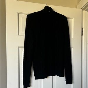 Charter Club Women’s Black 100% 2-Ply Cashmere Turtleneck Sweater